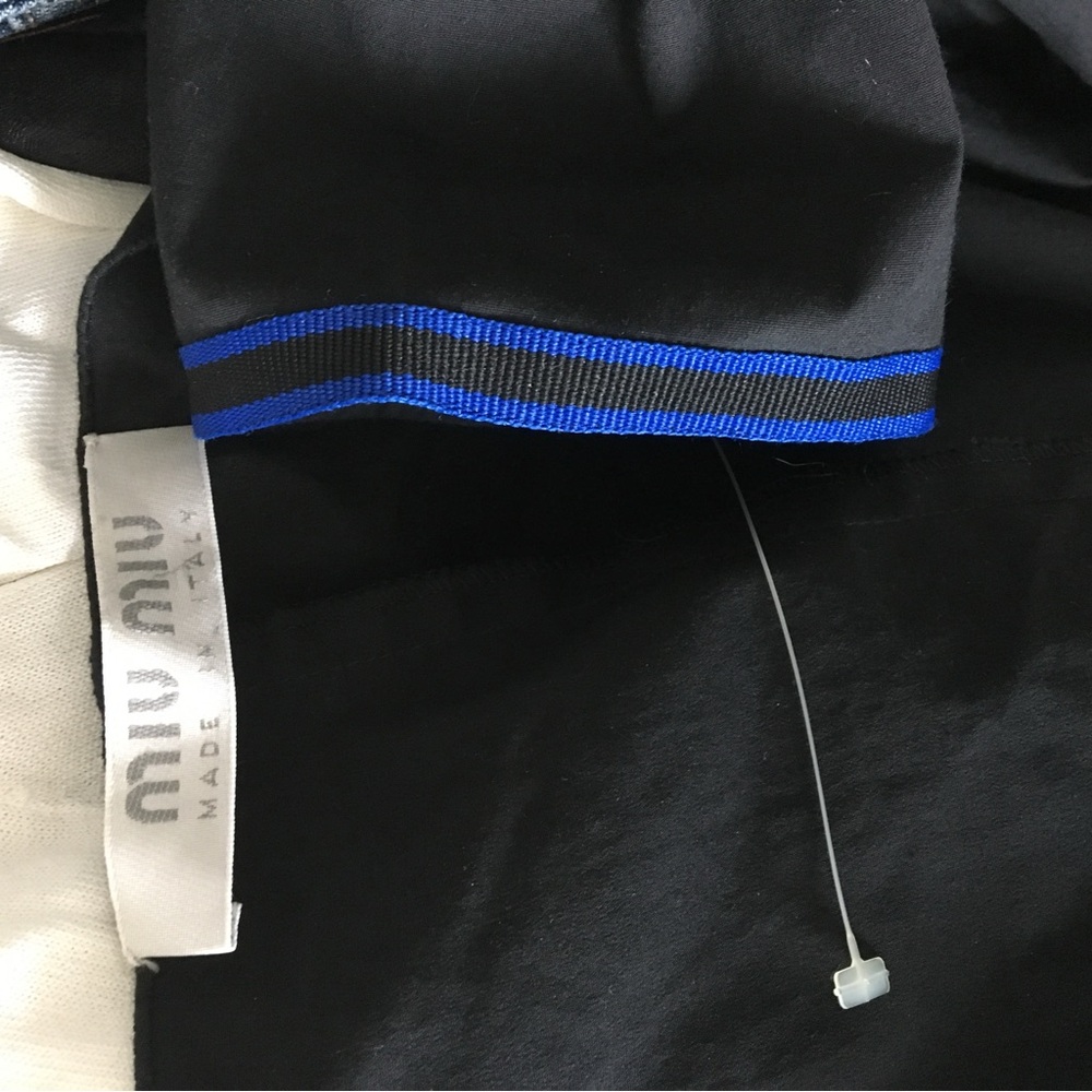 90s Miu miu quarter sleeve hook and eye closure baby doll dress - Picture 9 of 11
